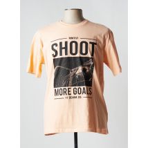 TOM TAILOR - T-shirt orange en coton - Homme - Taille XL - Modz
