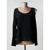 TRUSSARDI JEANS - Top noir en viscose - Femme - Taille 36 - Modz