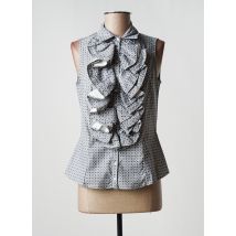 ANNE FONTAINE - Chemisier gris en coton - Femme - Taille 40 - Modz