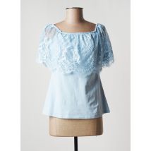 ANNE FONTAINE - Top bleu en coton - Femme - Taille 40 - Modz