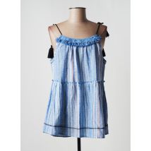 LA FIANCEE DU MEKONG - Top bleu en coton - Femme - Taille 36 - Modz