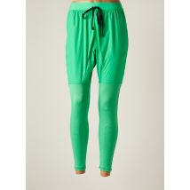 SWEET PANTS - Jogging vert en nylon - Femme - Taille 34 - Modz