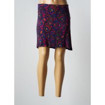 LA FIANCEE DU MEKONG - Jupe courte bleu en viscose - Femme - Taille 44 - Modz