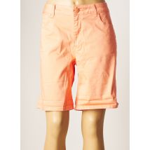 KY CREATION - Bermuda orange en coton - Femme - Taille 36 - Modz