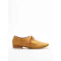 FUGITIVE BY FRANCESCO ROSSI - Derbies jaune en cuir - Femme - Taille 40 - Modz