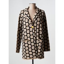 MALIPARMI - Gilet manches longues noir en viscose - Femme - Taille 36 - Modz