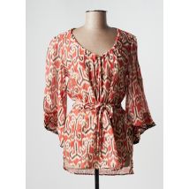 BAZAR DELUXE - Tunique manches longues rouge en coton - Femme - Taille 36 - Modz