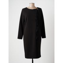 CHEMA BLANCO - Robe mi-longue noir en polyester - Femme - Taille 44 - Modz