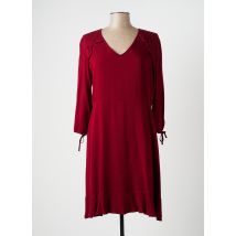 NATHALIE CHAIZE - Robe mi-longue rouge en viscose - Femme - Taille 44 - Modz