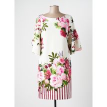 INDIES - Robe courte beige en polyester - Femme - Taille 42 - Modz