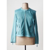 EVA KAYAN - Veste casual bleu en polyester - Femme - Taille 46 - Modz