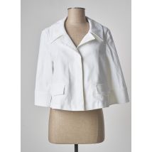 RIANI - Veste casual blanc en coton - Femme - Taille 38 - Modz