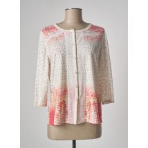 SOMMERMANN - Gilet manches longues orange en polyester - Femme - Taille 40 - Modz