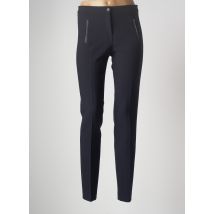 BRUNO SAINT HILAIRE - Pantalon slim bleu en polyester - Femme - Taille 38 - Modz