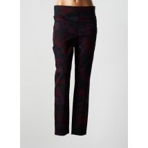 FRANK LYMAN - Pantalon slim rouge en polyester pour femme - Taille 36 - Modz