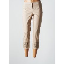 NATHALIE CHAIZE - Pantacourt beige en coton - Femme - Taille 40 - Modz