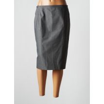 BASLER - Jupe mi-longue gris en polyester - Femme - Taille 42 - Modz
