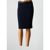 TRUSSARDI JEANS - Jupe mi-longue bleu en acrylique - Femme - Taille 36 - Modz