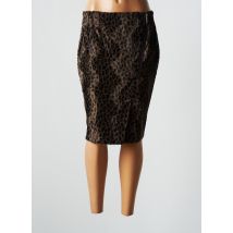 AIRFIELD - Jupe mi-longue marron en coton - Femme - Taille 40 - Modz