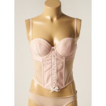 HUIT - Corset rose en polyamide - Femme - Taille 95B - Modz