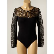 ARTIMAGLIA - Body lingerie noir en laine - Femme - Taille 40 - Modz