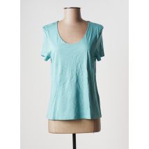 LA FEE MARABOUTEE - T-shirt bleu en lyocell - Femme - Taille 34 - Modz