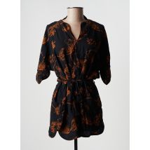LA FEE MARABOUTEE - Tunique manches courtes noir en viscose - Femme - Taille 36 - Modz