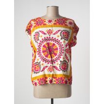 LA FEE MARABOUTEE - Blouse rose en viscose - Femme - Taille 42 - Modz