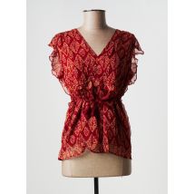 LA FEE MARABOUTEE - Top rouge en polyester - Femme - Taille 38 - Modz