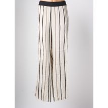 SEE YOU - Pantalon large beige en viscose - Femme - Taille 60 - Modz
