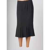 FRANCOISE F - Jupe mi-longue noir en polyester - Femme - Taille 44 - Modz