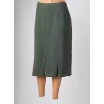 FRANCOISE F - Jupe longue vert en polyester - Femme - Taille 42 - Modz