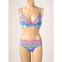 ROSA FAIA - Maillot de bain 2 pièces bleu en polyamide - Femme - Taille TU - Modz