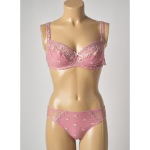 LOUISA BRACQ - Ensemble lingerie rose en polyamide - Femme - Taille TU - Modz