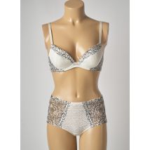 LOUISA BRACQ - Ensemble lingerie blanc en polyamide - Femme - Taille TU - Modz