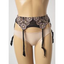 LOUISA BRACQ - Guêpière/Porte-jarretelle noir en polyamide pour femme - Taille 38 - Modz