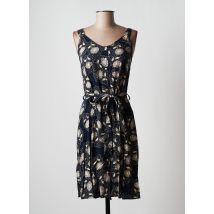 S.QUISE - Robe mi-longue bleu en viscose - Femme - Taille 38 - Modz
