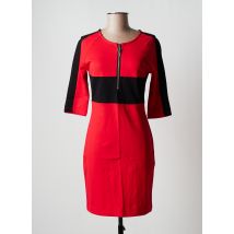 HF WOMAN COLLECTION - Robe courte rouge en coton - Femme - Taille 34 - Modz