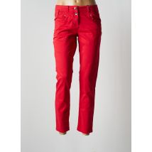 CECIL - Pantalon slim rouge en coton - Femme - Taille W25 - Modz
