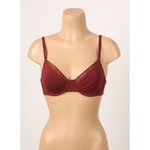 MAISON LEJABY - Soutien-gorge marron en modal pour femme - Taille 90B - Modz