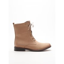 MARCO TOZZI - Bottines/Boots beige en cuir pour femme - Taille 40 - Modz