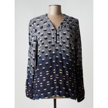 FRANCE RIVOIRE - Blouse bleu en viscose - Femme - Taille 42 - Modz