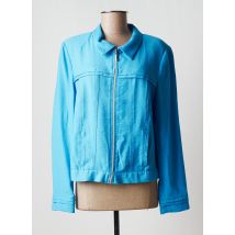 CHRISTINE LAURE - Veste casual bleu en viscose - Femme - Taille 46 - Modz