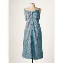BARANDI - Robe mi-longue bleu en viscose - Femme - Taille 42 - Modz