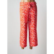 MARBLE - Pantacourt orange en polyester pour femme - Taille 44 - Modz