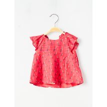 MARESE - Robe mi-longue rouge en coton - Fille - Taille TU - Modz