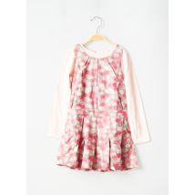 MARESE - Robe mi-longue rose en coton pour fille - Taille 4 A - Modz