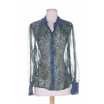 KARTING - Chemisier bleu en polyester - Femme - Taille 40 - Modz