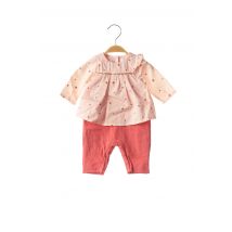 MARESE - Combi-pantalon rose en coton - Fille - Taille TU - Modz