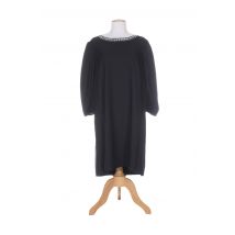 PAUL BRIAL - Robe mi-longue noir en polyester pour femme - Taille 36 - Modz